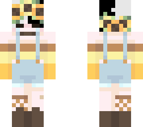 ~not mine~ twice oc sunflower outfit