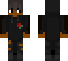 black hoodie