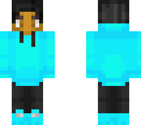 black light blue purpled skin