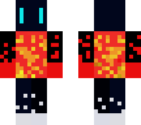 Blaze Boy Minecraft Skins