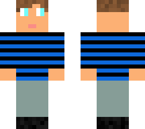 blue and black strips