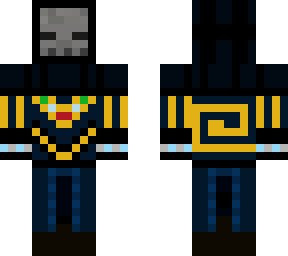 blue and yellow warlock