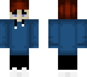 blue boy with a pullover