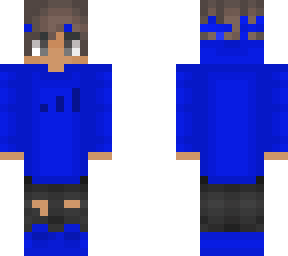 blue cool hoodie boy