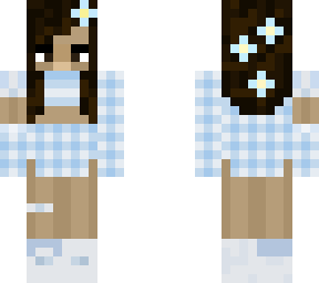 blue flower girl - reedited (again)