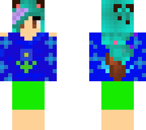 blue hair cassiopeia