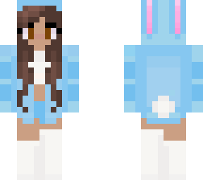 bunny skin thats blue