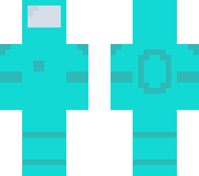 cyan among us boi