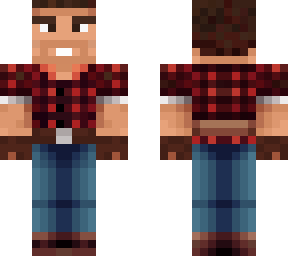 flannel guy without beard