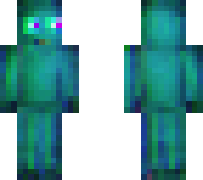 glitched alien