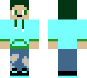 green and blue
