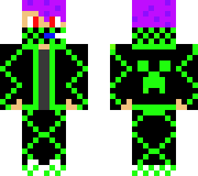 green purple gamer