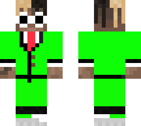 green suit on jah