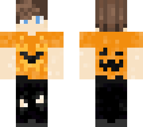 halloween boy orange
