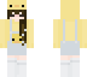 homey duck hoodie girl ~ finished skin request for quackiducki