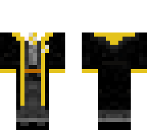 hufflepuff robes, and you add your head
