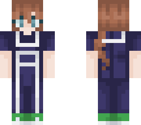 Itsuka Kendo Battle Fist Gym Uniform Minecraft Skin itsuka-kendo-battle-fist-gym-uniform-minecraft-skin