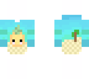 kawai pinapple on the beach sweater ob