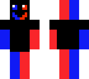 monster red and blue