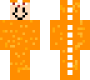 orange dino boy head