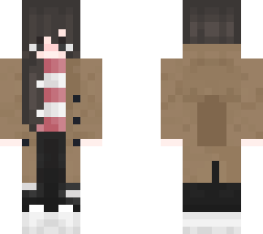 pinkyk's trenchcoat girl skin