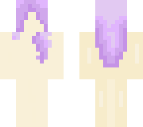 purple haired skin base