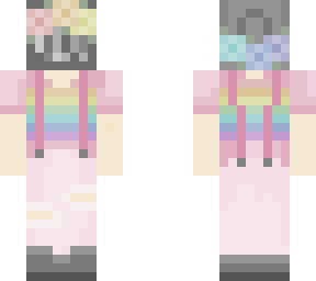 rainbow tv head