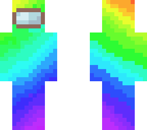 rainboy crewmate 1st ever skin made
