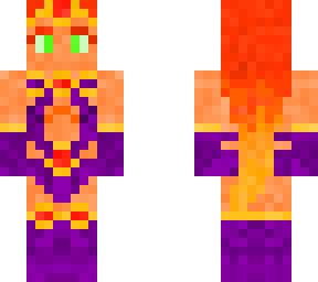 starfire dc injustice (red gems)