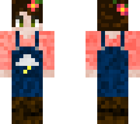 storm overalls pink