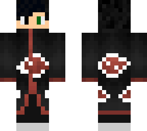 verde e preto aktsuki arrumada