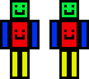 a bit too colorful