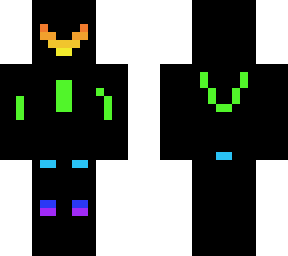 a rainbow robot