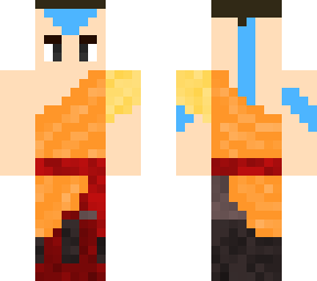 aang with hair