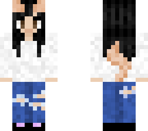 black hair puppy girl