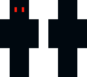 black with red eyes