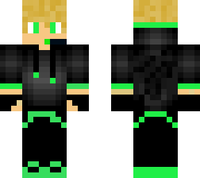 blond green gamer