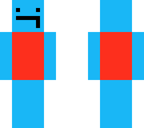 blue and red
