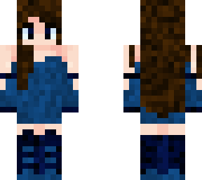blue gamergirl :3