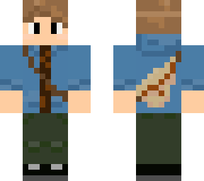 blue hoodie scavenger open brown shirt