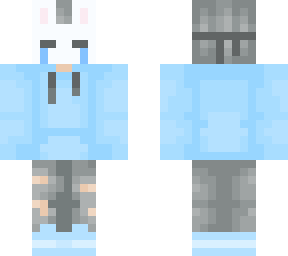 boy with bunny mask