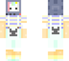 bunny mask tv head