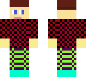 checkered boy.