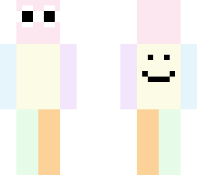 colorful pastel happy face with clout goggles