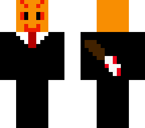 evil pumkin man