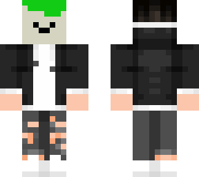 green haired eboy