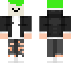 green haired eboy