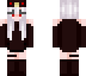 halloween krow-girl skin