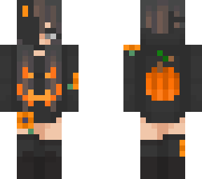 halloween pumpkin gir;