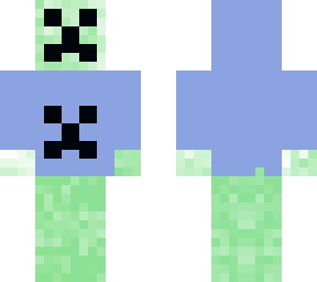 light blue hoodie creeper